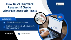 Keyword research is the first thing you need for good search engine optimization. But why does it matter so much? You have to know who your quarry audience is and what words they use when they find online. This will help you make content that fits what they need and helps your website come up near the top in search results.